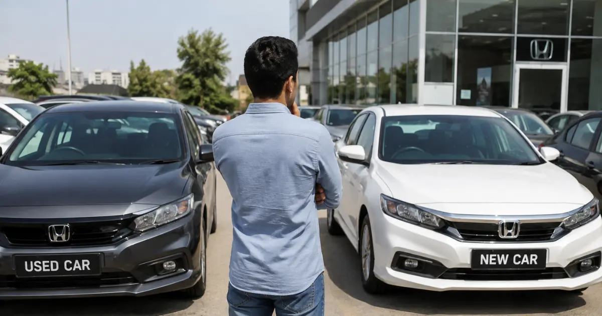 New car vs used car comparison for making a smart buying decision"